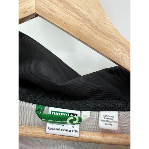 Puma Jacket Women SMALL White Multi International Woven Print Track Full Zip - Picture 7 of 11